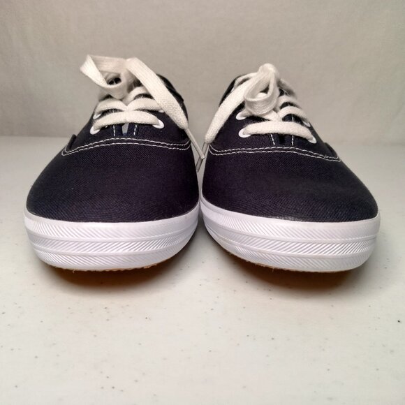 Keds Sneakers Shoes Women US Size 9.5 Blue Canvas Lace Up Classic Flat - Picture 10 of 16